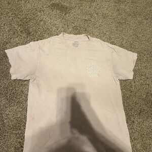 Anti Social Social Club Light Pink Tee